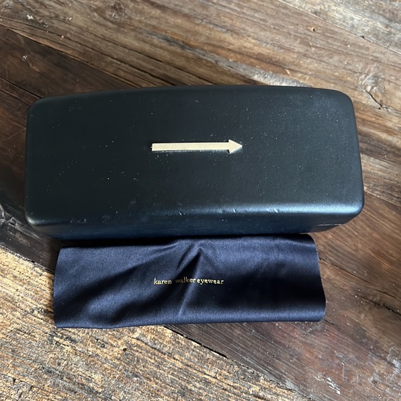 Karen Walker sunglasses in tortoise with dust cloth and case - NWT - Picture 3 of 7